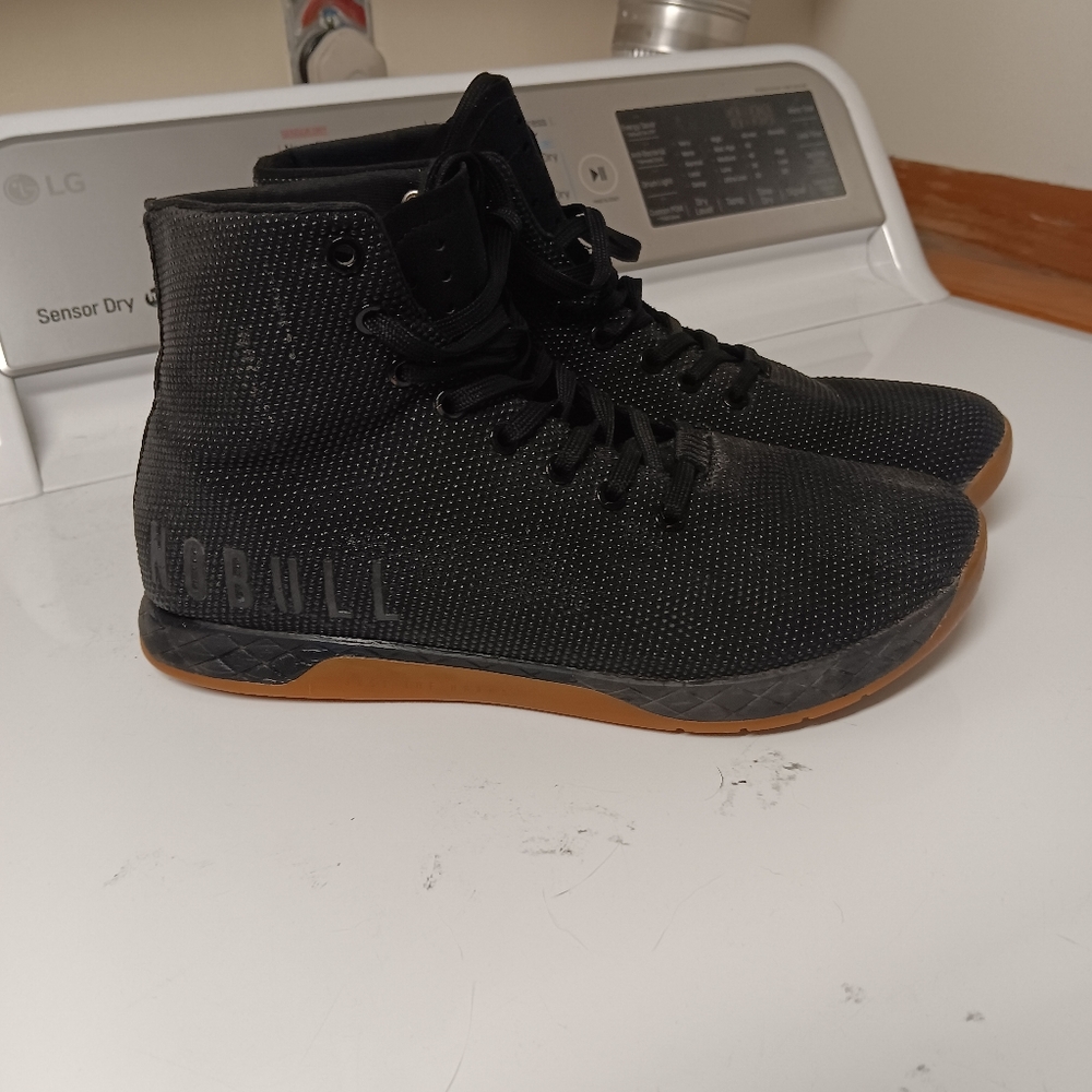 Nobull mens hi top black/gum